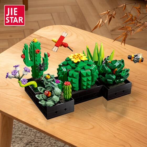 Jiestar Succulent Botanical Flower Garden