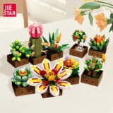 Jiestar Cute Small Succulents set of 6