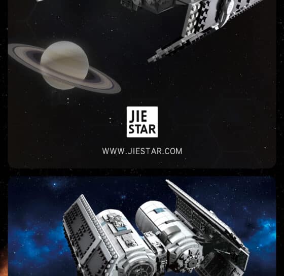 1010 Piece Jiestar Tie bomber