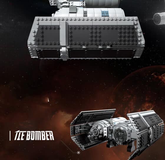 1010 Piece Jiestar Tie bomber